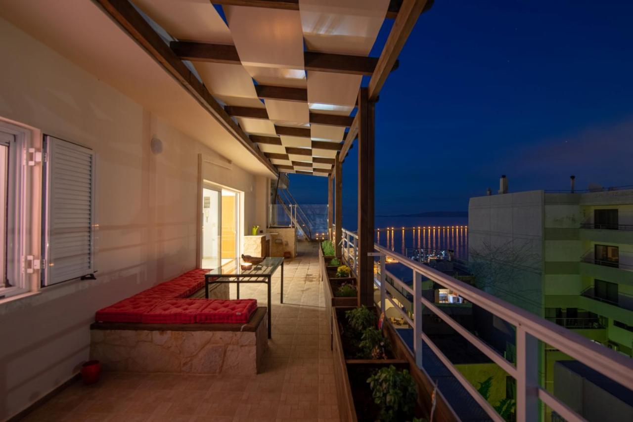 Penthouse Apartment In Downtown With Seaview Iraklio Eksteriør bilde