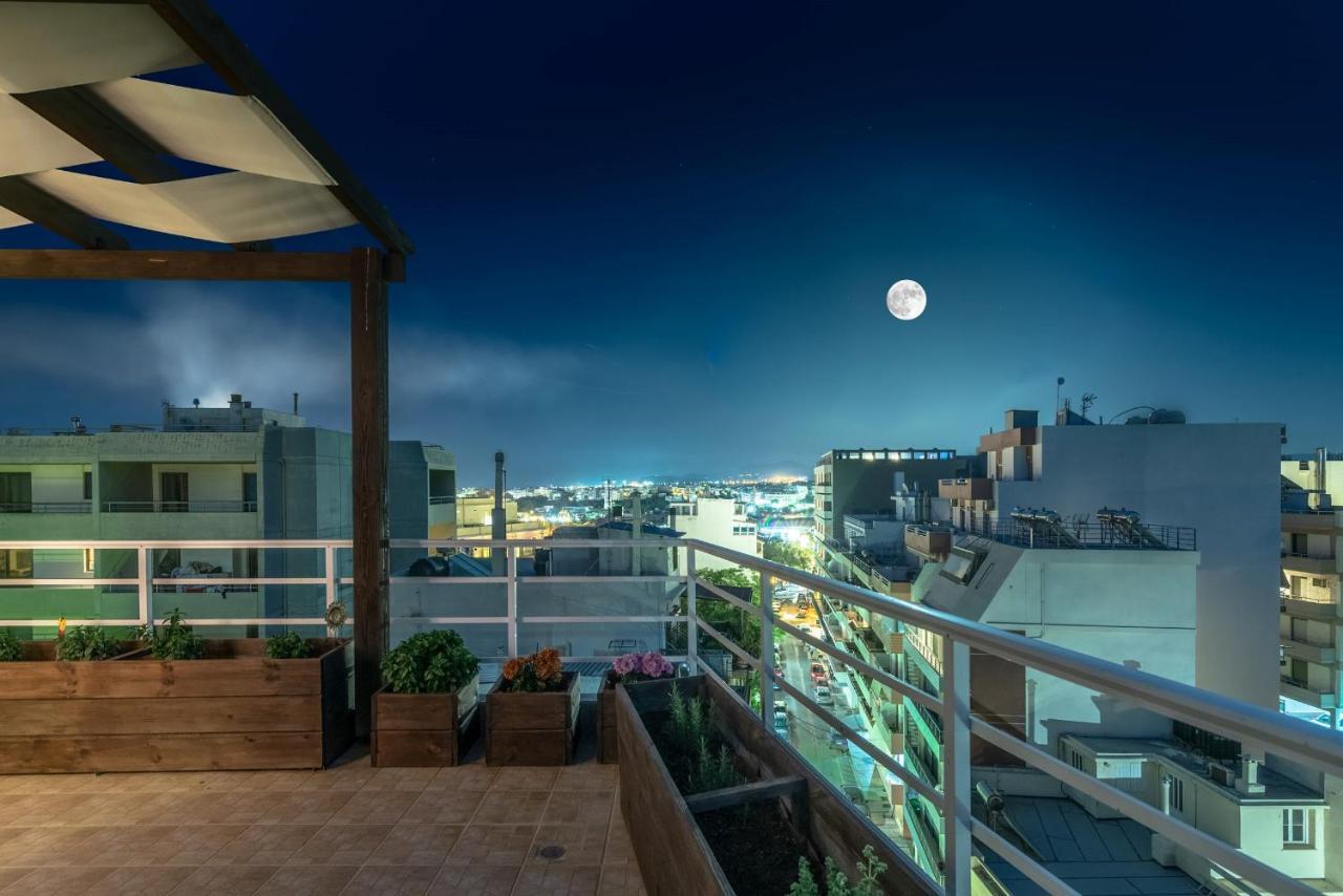 Penthouse Apartment In Downtown With Seaview Iraklio Eksteriør bilde